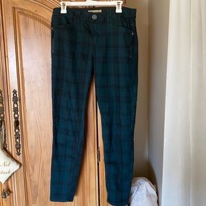 DEMOCRACY PLAID SKINNY JEAN